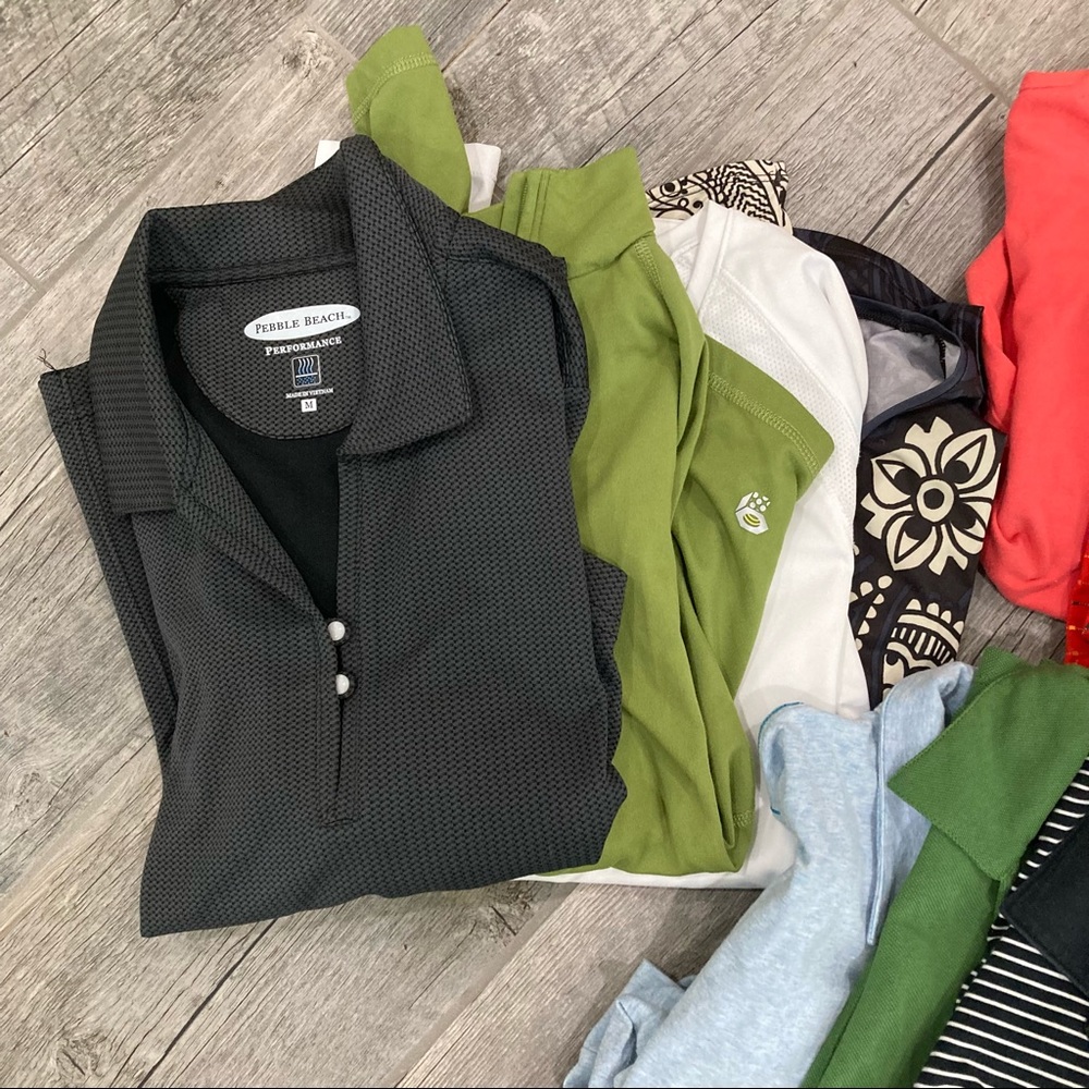 Bundle of Women’s gold shirts size M - Picture 7 of 9